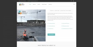 Geo Containment Solutions Website